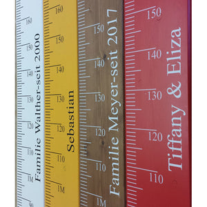 Z Height Chart Ruler EURO version