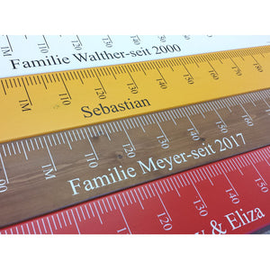 Z Height Chart Ruler EURO version