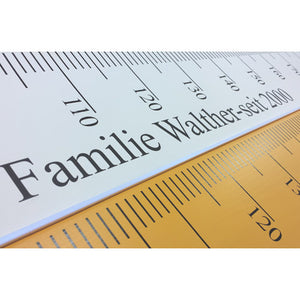 Z Height Chart Ruler EURO version