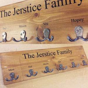 Personalised Coat Hook