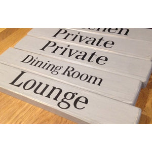 Wall Decor Personalised Door Sign